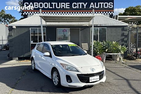 White 2012 Mazda 3 Hatchback Sp20 Skyactiv