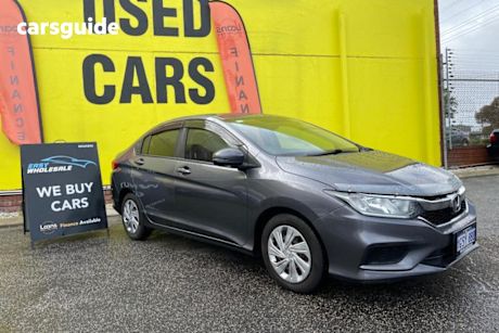 Grey 2019 Honda City Sedan VTI F