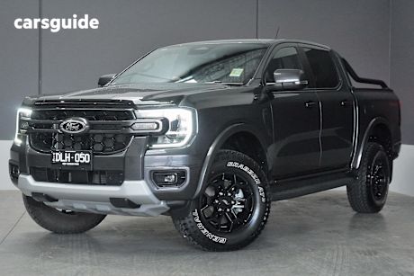 Grey 2024 Ford Ranger Ute Tray TREMOR 4X4