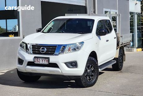 White 2018 Nissan Navara Dual Cab Pick-up Sl (4X4)