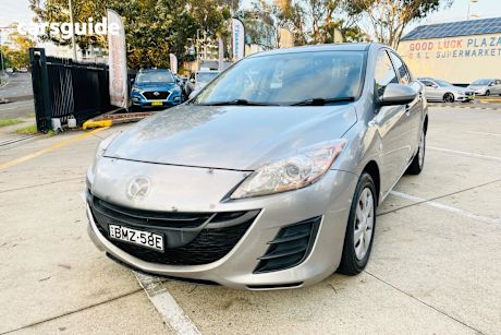 Silver 2010 Mazda Mazda3 Sedan AUTOMATIC