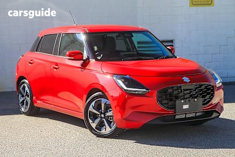 Red 2025 Suzuki Swift Hatch HYBRID GLX F