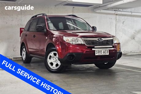 Red 2009 Subaru Forester SUV X 4WD