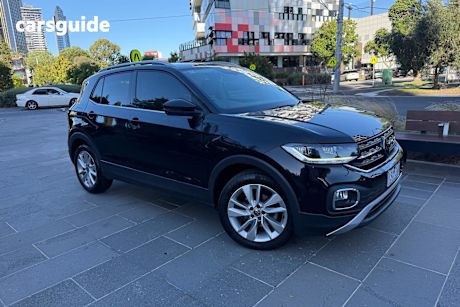 Black 2020 Volkswagen T-Cross Wagon 85Tsi Style