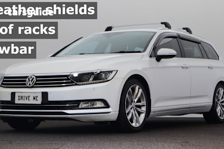 White 2019 Volkswagen Passat SUV 132TSI F
