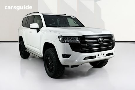White 2024 Toyota Landcruiser Wagon Lc300 Gxl (4X4)