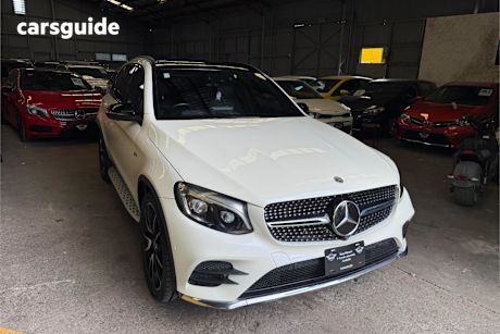 White 2018 Mercedes-Benz GLC43 Wagon