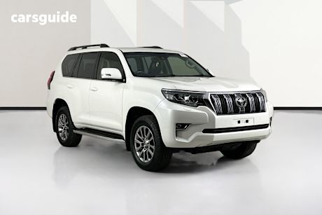 White 2018 Toyota Landcruiser Prado Wagon Kakadu (4X4)