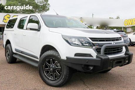 White 2020 Holden Colorado Crew Cab Chassis Ls (4X4)