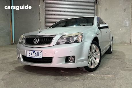 Silver 2010 Holden Caprice Sedan R