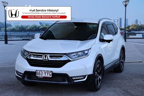 White 2019 Honda CR-V Wagon Vti-S (2Wd)