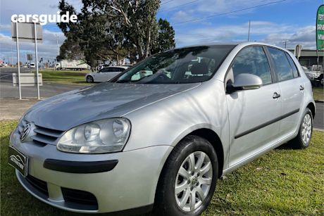 Silver 2005 Volkswagen Golf Hatchback 2.0 Fsi Comfortline