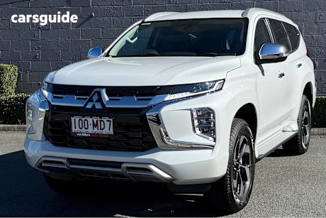 White 2024 Mitsubishi Pajero Sport Wagon Gls (4Wd) 7 Seat