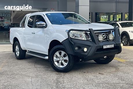 White 2019 Nissan Navara King Cab Pickup St (4X4)