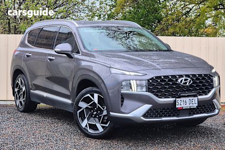 Grey 2023 Hyundai Santa FE SUV ELITE 4X4