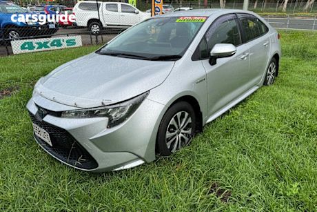 Silver 2019 Toyota Corolla Sedan Ascent Sport (Hybrid)