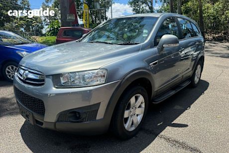Grey 2012 Holden Captiva Wagon 7 Sx (Fwd)