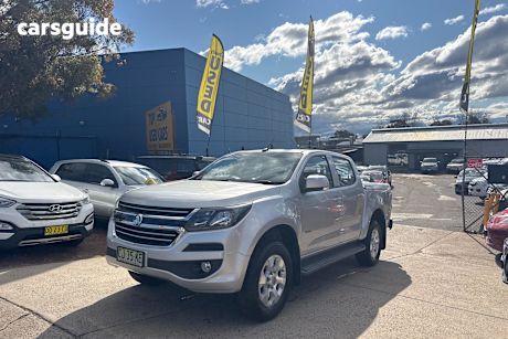Silver 2017 Holden Colorado Crew Cab Pickup Lt (4X2)