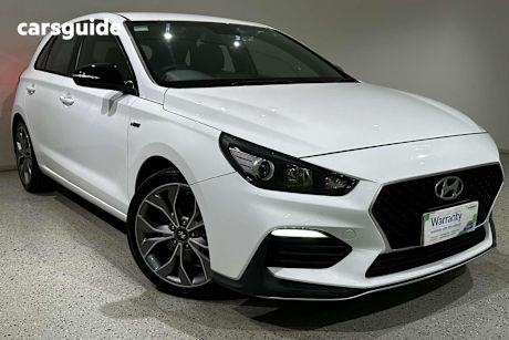 White 2020 Hyundai I30 Hatch N LINE F
