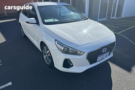 White 2018 Hyundai I30 Hatch ACTIVE