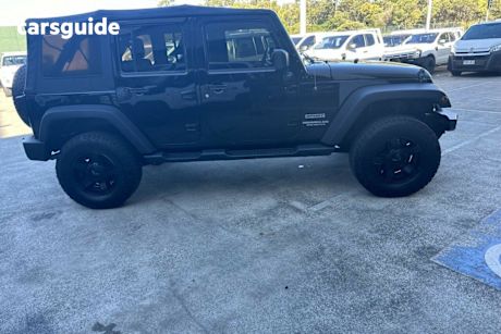 Black 2016 Jeep Wrangler Unlimited Hardtop Renegade Sport (4X4)