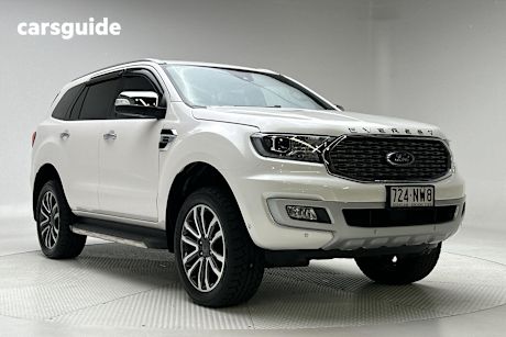 White 2022 Ford Everest SUV TITANIUM 4X4