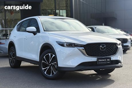 White 2025 Mazda CX-5 SUV G25 TOURING 4X4