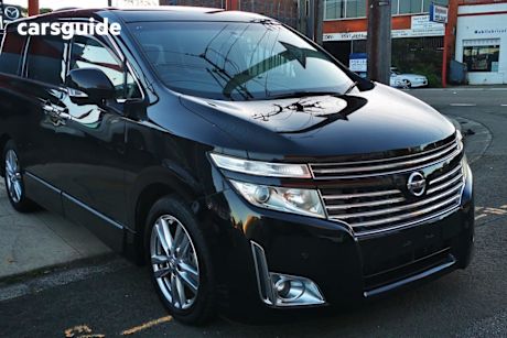 Black 2010 Nissan Elgrand OtherCar HIGHWAY STAR
