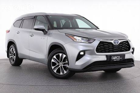 Silver 2022 Toyota Kluger SUV GXL 4X4