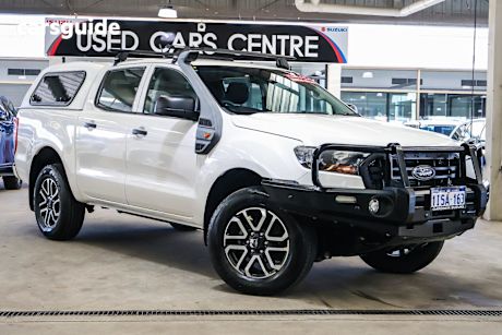 White 2021 Ford Ranger Ute Tray XL 4X4