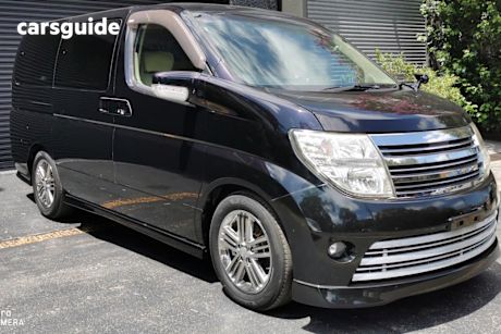 Black 2007 Nissan Elgrand OtherCar RIDER
