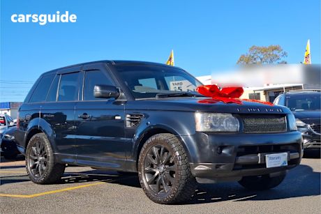 Black 2011 Land Rover Range Rover Sport SUV TDV6 LUXURY 4X4