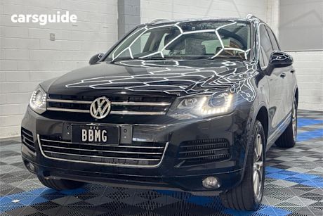 Black 2013 Volkswagen Touareg Wagon 150 Tdi