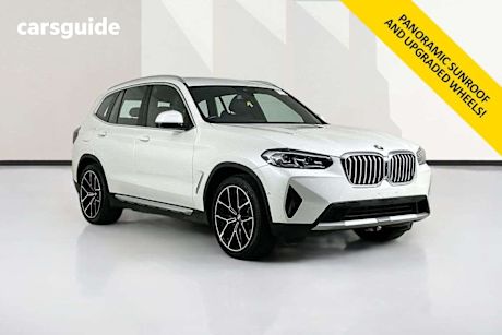 White 2022 BMW X3 SUV XDRIVE30I 4X4
