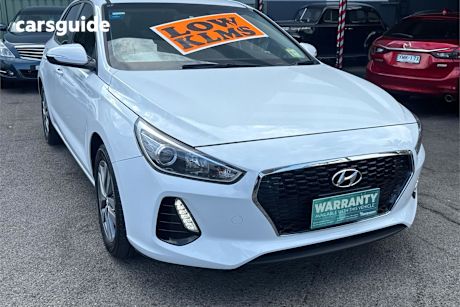 White 2020 Hyundai I30 Hatchback Active