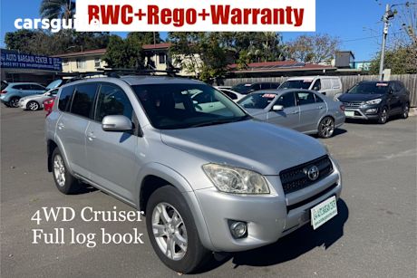 Silver 2008 Toyota RAV4 Wagon Cruiser (4X4)