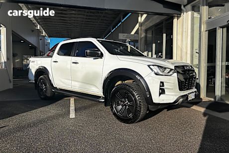 White 2021 Isuzu D-MAX Ute Tray RG MY22