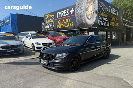 Black 2018 Mercedes-Benz C300 Sedan