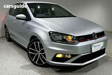 Silver 2017 Volkswagen Polo Hatch GTI F