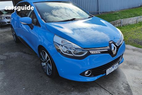 Blue 2013 Renault Clio Hatch DYNAMIQUE F