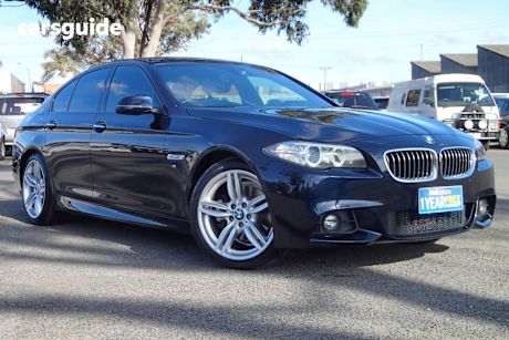 Black 2015 BMW 520D Sedan Luxury Line