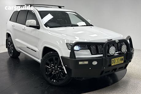 White 2020 Jeep Grand Cherokee SUV NIGHT EAGLE 4X4