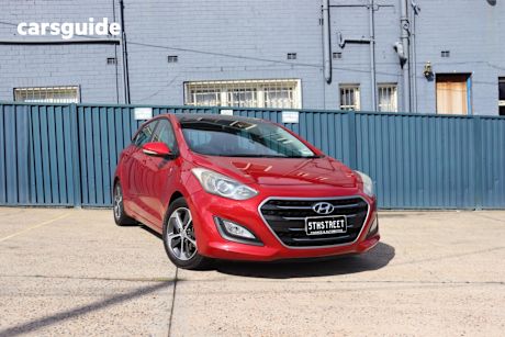 Red 2016 Hyundai I30 Hatchback Active X