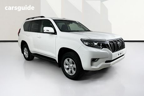 White 2022 Toyota Landcruiser Prado Wagon Gxl
