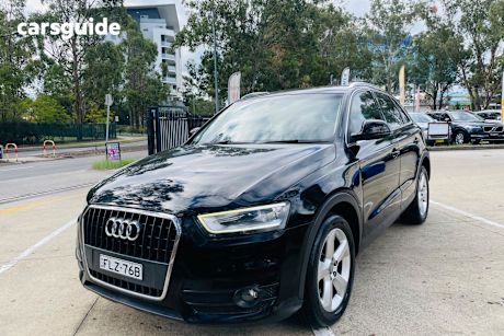 Black 2012 Audi Q3 SUV TFSI