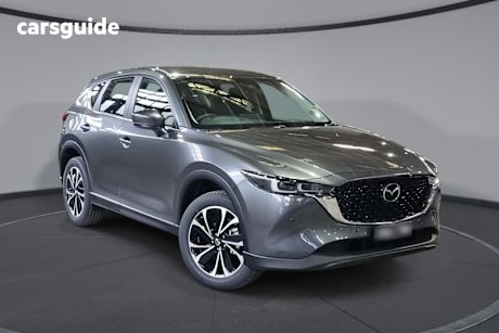 Grey 2025 Mazda CX-5 SUV G25 TOURING F