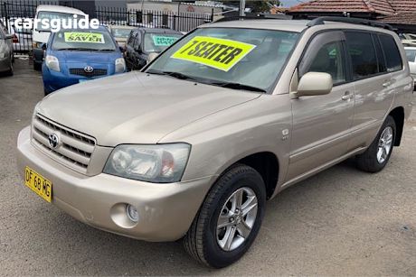 Gold 2003 Toyota Kluger Wagon Cvx (4X4)