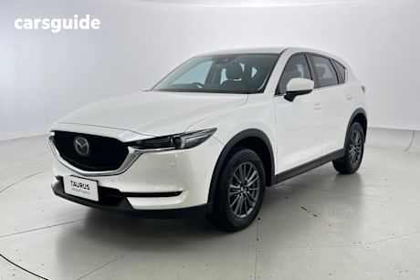 White 2021 Mazda CX-5 SUV TOURING 4X4