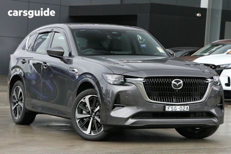 Grey 2025 Mazda CX-60 SUV G40E AZAMI 4X4