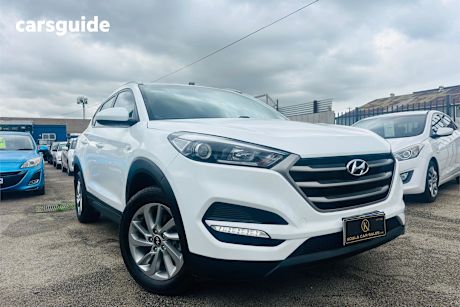 White 2015 Hyundai Tucson Wagon Active (Fwd)